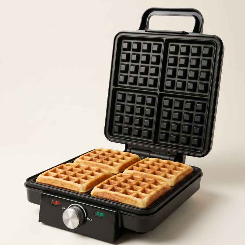 Máquina de Waffle Belga Balashov Maison 1500W